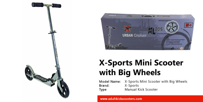 X-Sports Mini Scooter with Big Wheels Review