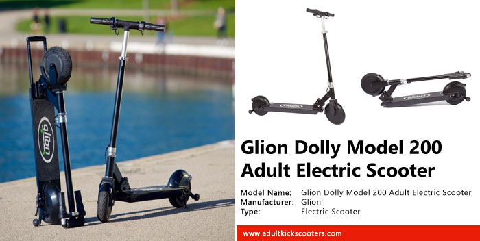 Glion Dolly Model 200 Adult Electric Scooter Review