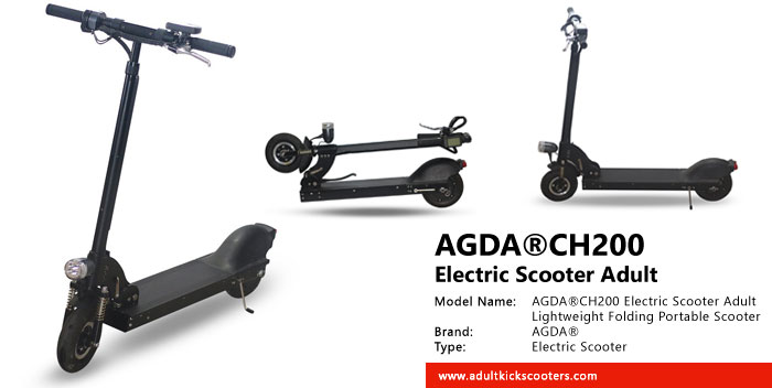 AGDA®CH200 Electric Scooter Adult Lightweight Folding Portable Scooter Review