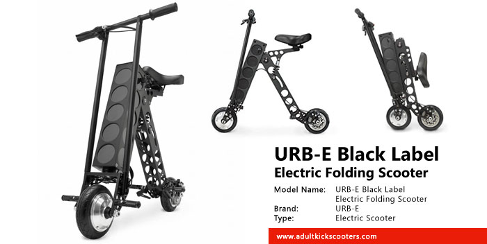 URB-E Black Label Electric Folding Scooter Review