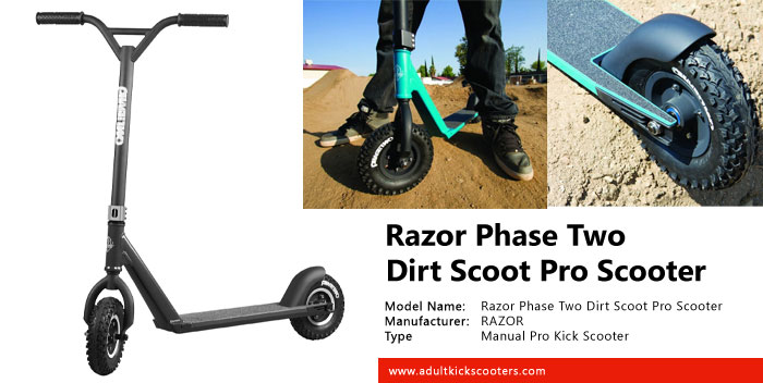 Razor Phase Two Dirt Scoot Pro Scooter Review