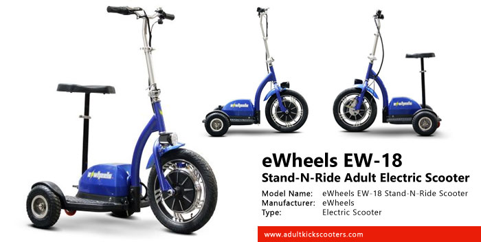 eWheels EW-18 Stand-N-Ride Adult Electric Scooter Review
