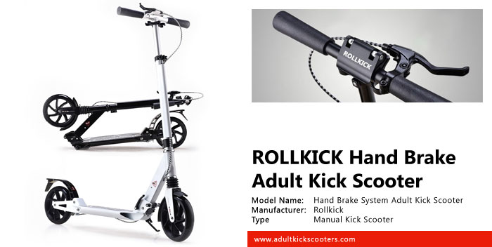 ROLLKICK Hand Brake System Adult Kick Scooter Review