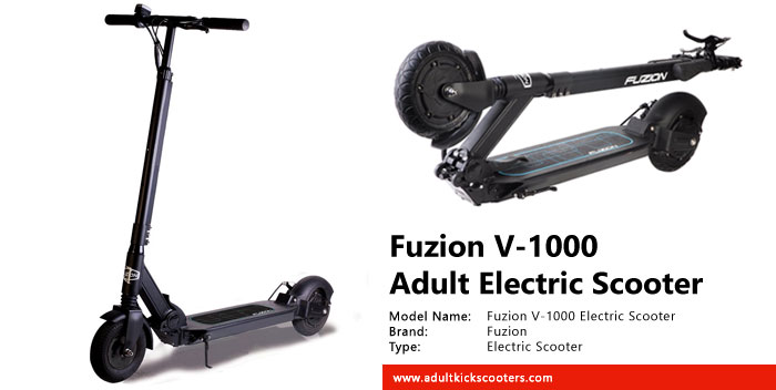 Fuzion V-1000 Electric Scooter Review