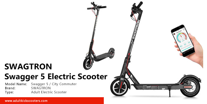 Swagtron City Commuter Electric Scooter